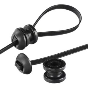 universal cable tie buckle