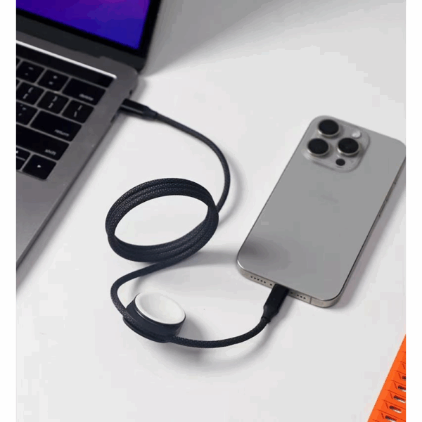 smallclip 2 in 1 smartwatch charging dock