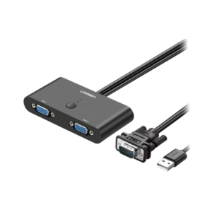 ugreen 30711 2 port vga switcher (black)