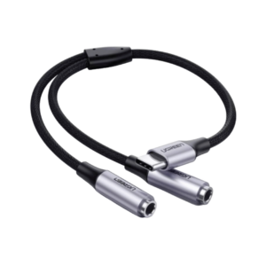 ugreen 30732 usb c male to 2*3.5mm female auxiliary stereo y splitter audio cable 25cm