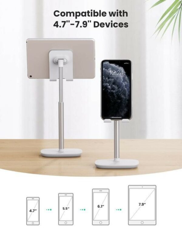 ugreen 20434 foldable phone stand (white)