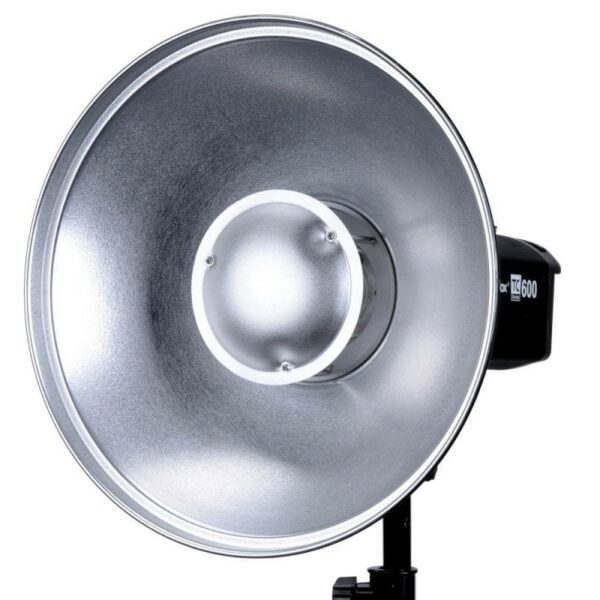 godox bdr s550 beauty dish (silver, 55cm)