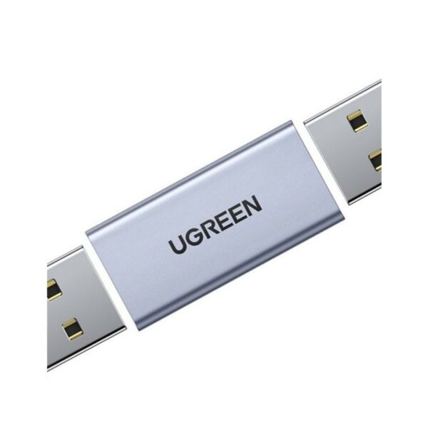 ugreen 20119 usb3.0 a/f to a/f adapter aluminum case