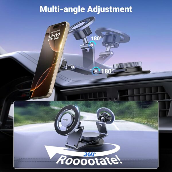 ugreen 45577 dashboard magnetic car phone mount