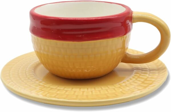 one piece luffy's straw hat ceramic mug