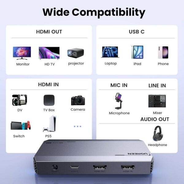 ugreen 25173 hdmi video capture card