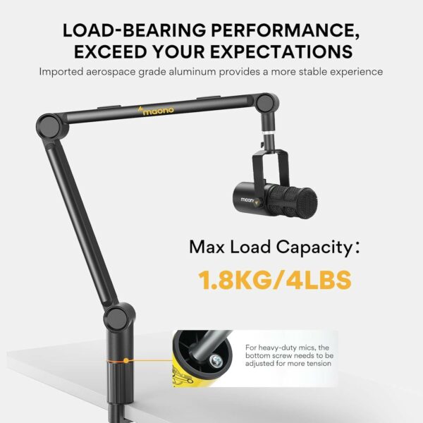 maono ba90 microphone boom arm