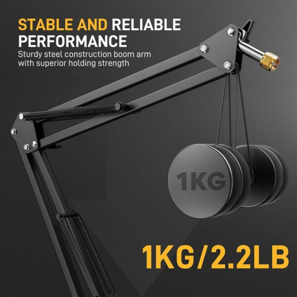 maono ba20 boom arm microphone