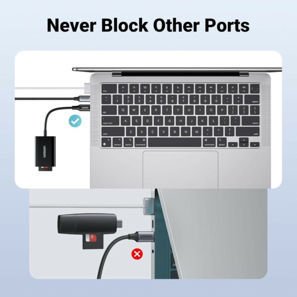 ugreen 35622 2 in 1 usb c card reader