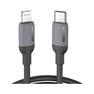 ugreen 20304 usb c to lightning silicone cable 1m (black)