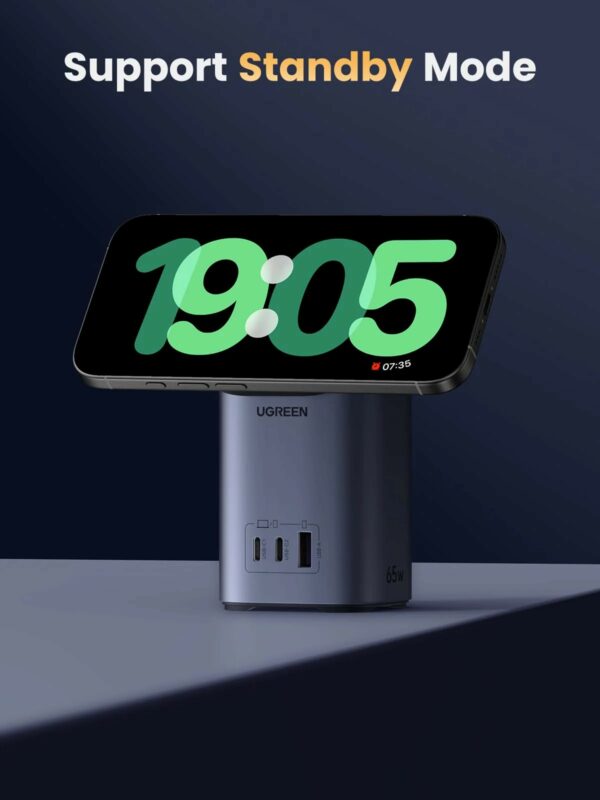 ugreen 55322 65w 2 in 1 gan desktop fast charger uk