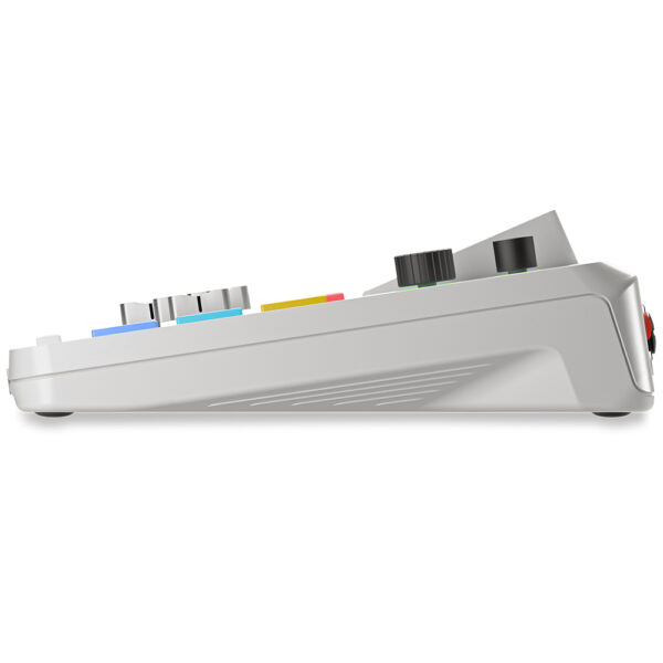 rode caster duo integrated audio production studio (white)