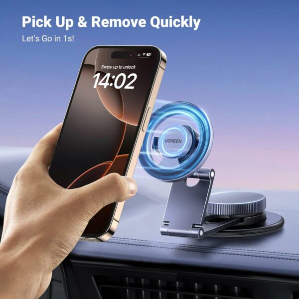 ugreen 45577 dashboard magnetic car phone mount