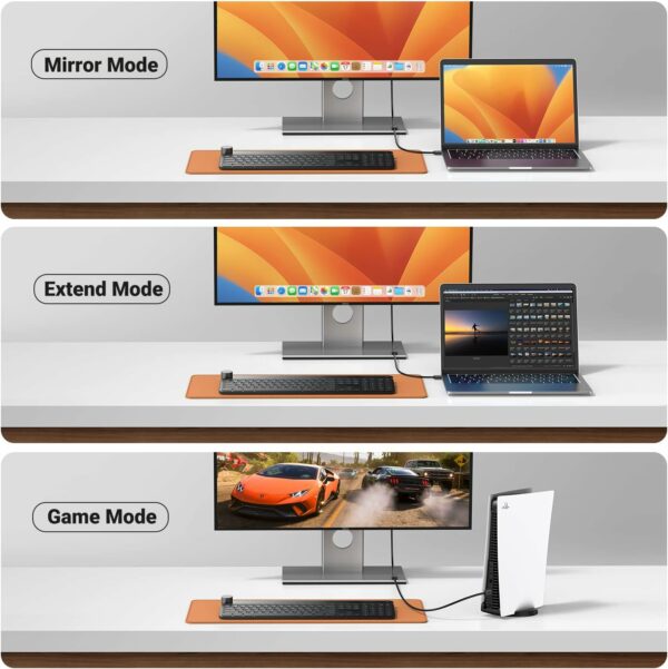 Ugreen - 10141 HDMI 4K Cable Male to Female Black 1m