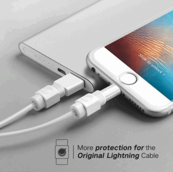 ugreen 40705 charging cable protector (white)