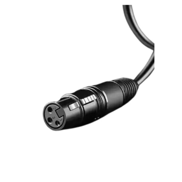 ugreen 20720 6.5mm to cannon female av cable 3m (black)