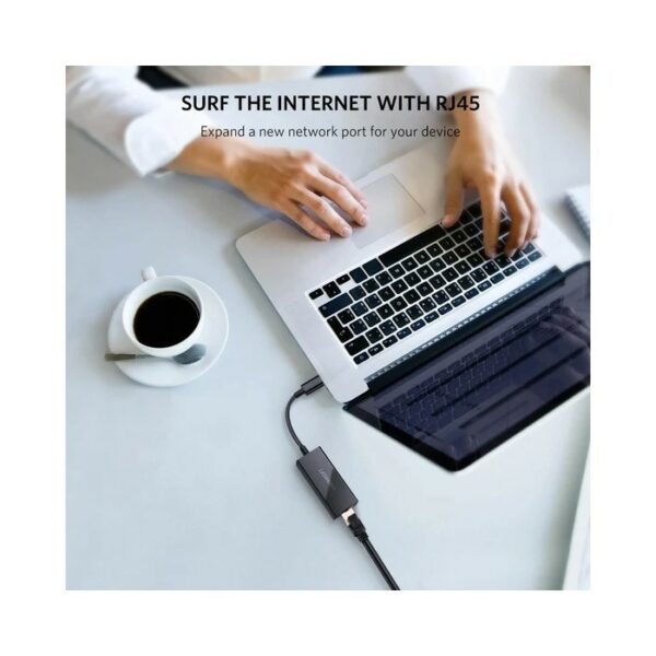 ugreen 30287 usb 2.0 type c 10/100mbps ethernet adapter 110mm (black)
