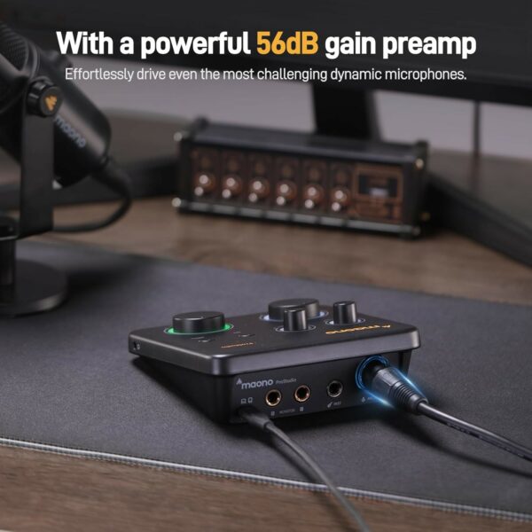 maono ps22 lite audio interface for pc