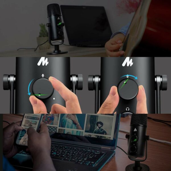 maono au 903 fairy usb condenser microphone
