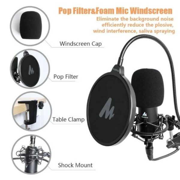 maono au a03pro xlr condenser microphone (20490500130)