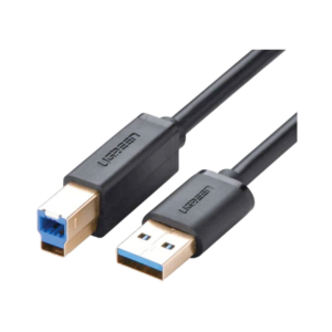ugreen 30753 usb 3.0 am to bm print cable 1m (black)