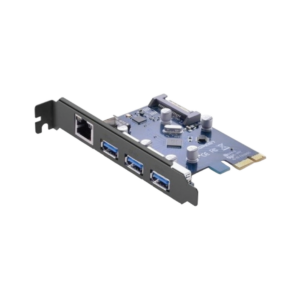 ugreen 30775 3 port usb 3.0 pci express card with10/100/1000mbps gigabit network adapter