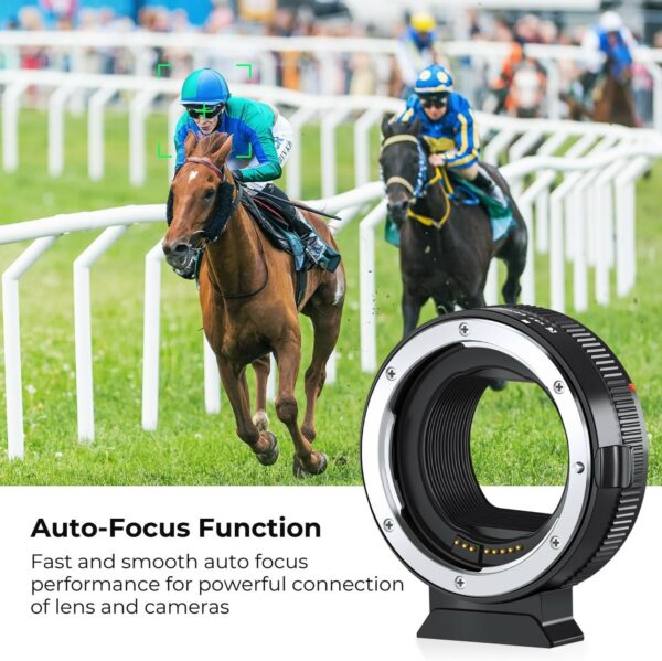 k&f concept auto focus adapter ring ef eos r ii