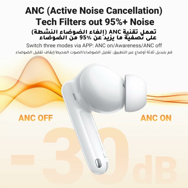 ugreen 35725 hitune t3 pro active noise cancelling wireless earbuds