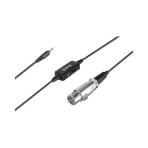 boya by bca6 xlr to 3.5mm trrs plug microphone cable