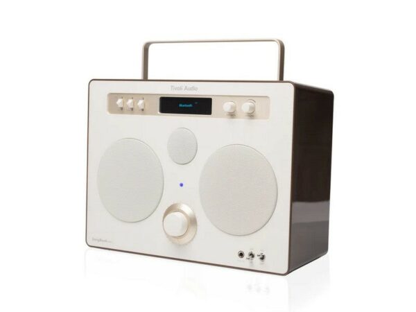 tivoli songbook max portable bluetooth speaker (cream/brown)
