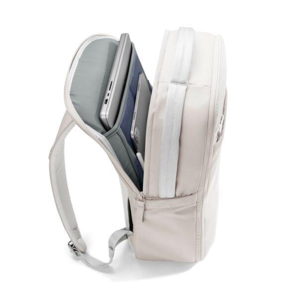 tomtoc voyage t50 laptop backpack 15.6" white (t50m1w1)