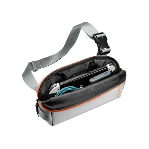 tomtoc explorer t21 sling bag s 8.3" space gray