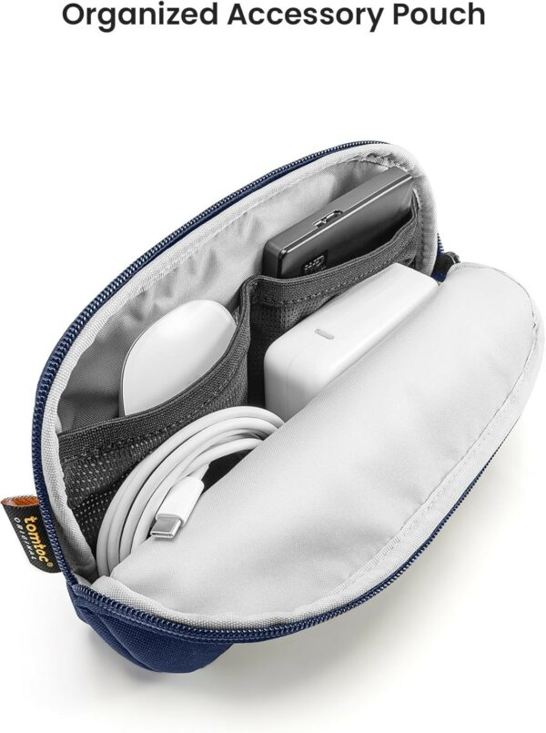 tomtoc defender a13 laptop sleeve kit 16" navy blue