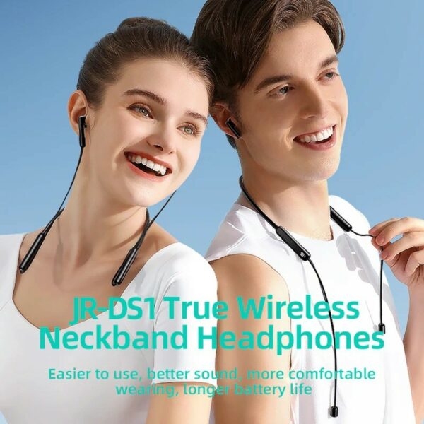 joyroom magnetic true wireless neckband headphones