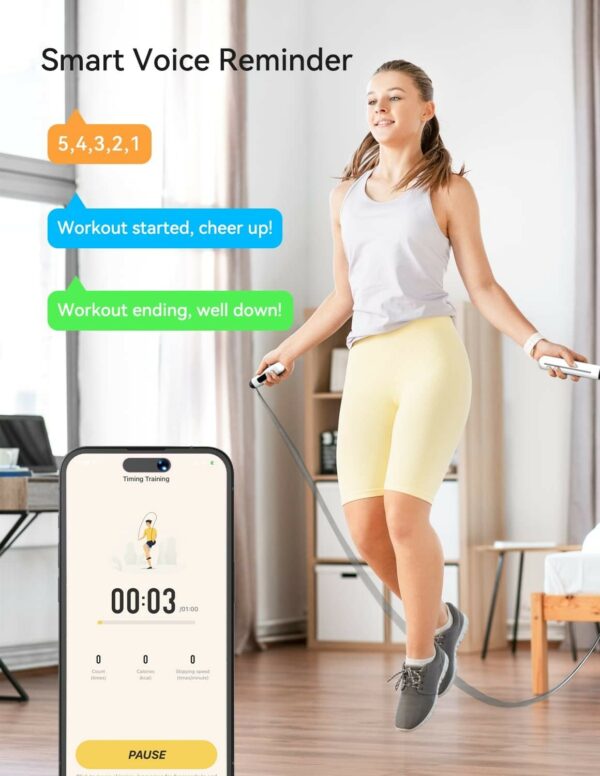 momax smart hop iot skipping rope (hl5sw)