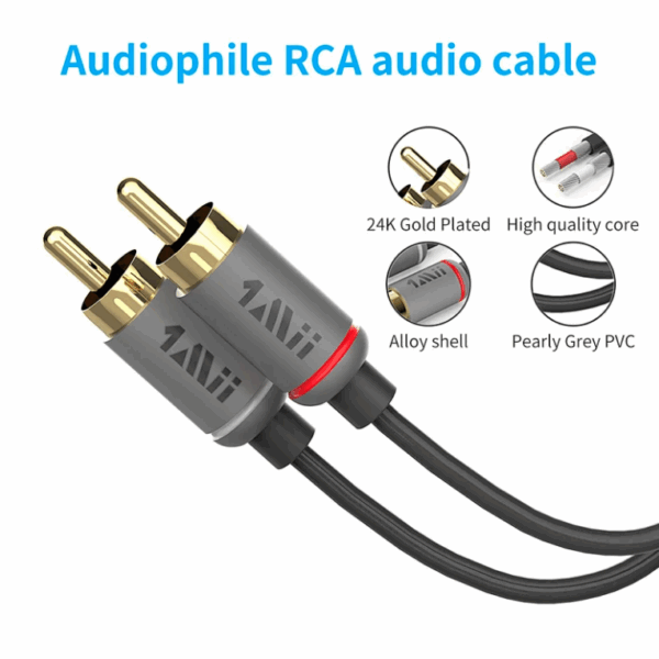 1mii rca audio cable