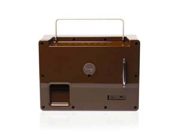 tivoli songbook max portable bluetooth speaker (cream/brown)