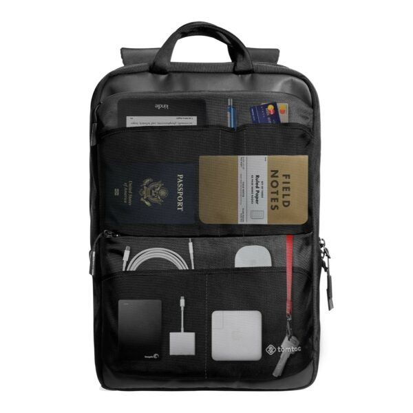 tomtoc navigator t71 laptop backpack 15.6" black