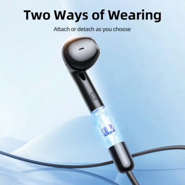 joyroom magnetic true wireless neckband headphones