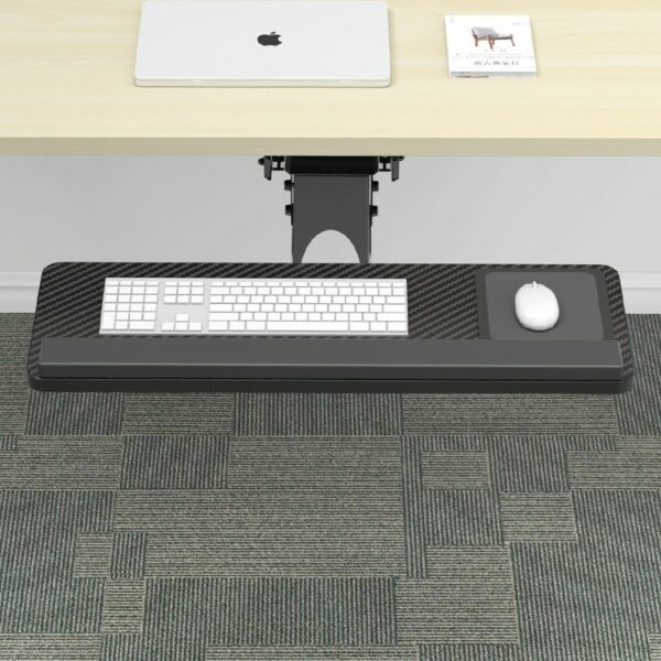 ergonomic underdesk keyboard mounted stand