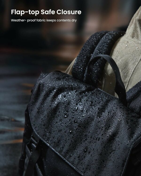 tomtoc slash t64 flip laptop backpack 15.6" meteorite (t64m1d1)