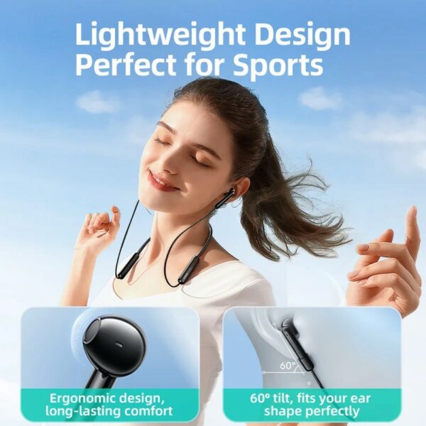 joyroom magnetic true wireless neckband headphones
