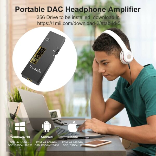 1mii ds100 hifi hd dac headphone amplifier