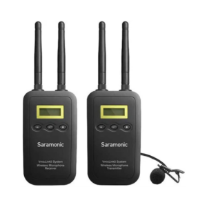 saramonic vmiclink5 wireless lavalier microphone (5.8 ghz)
