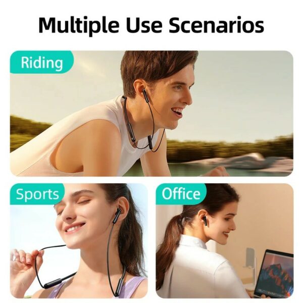 joyroom magnetic true wireless neckband headphones