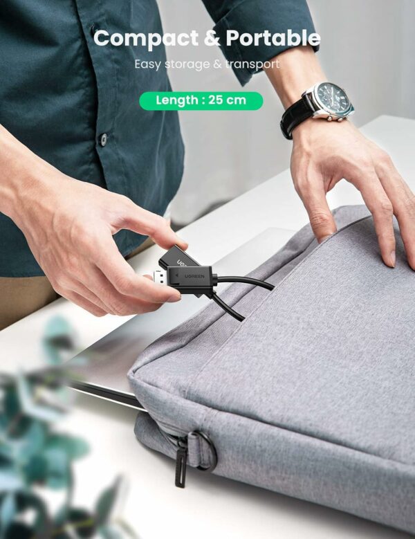Ugreen - 70694 DP Male to HDMI Female 4K*2K 60HZ 25cm