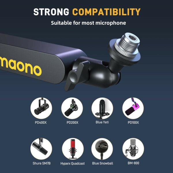 maono ba92 microphone suspension boom arm