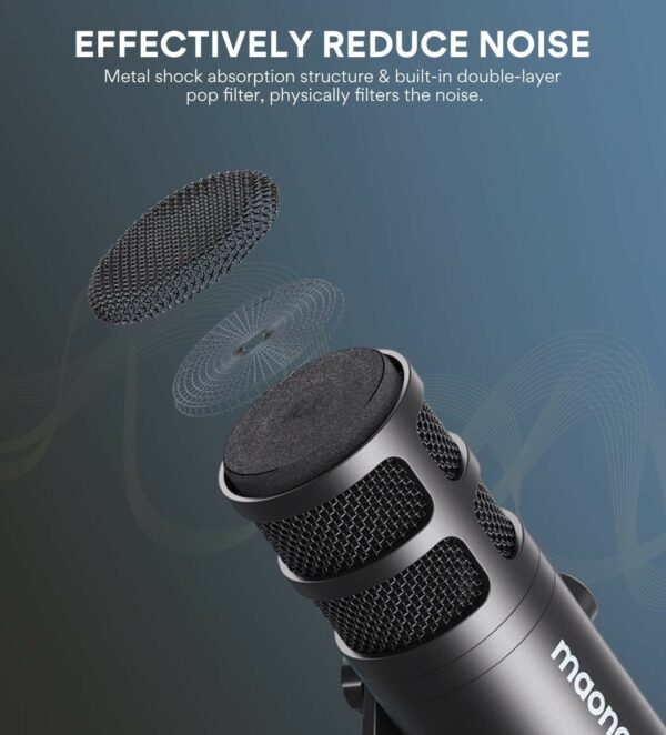 maono pd100u dynamic usb microphone