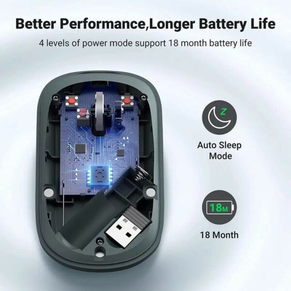ugreen 45012 wireless ergonomic mouse (copy)