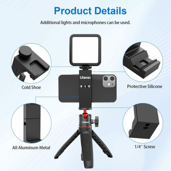 ulanzi st 02s aluminum phone tripod mount